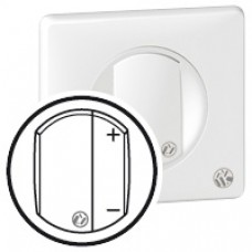 Enjoliveur antimicrobien Céliane - interrupteur variateur - blanc