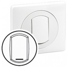 Enjoliveur avec porte étiquette Céliane - IP 44 - pour réf. 670 01/31 - blanc