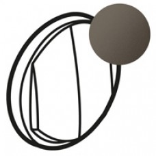 Enjoliveur Céliane - double VV/poussoir - doigt large graphite