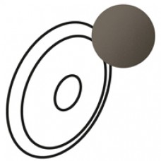 Enjoliveur Céliane - commande effleurement - graphite