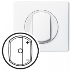 Enjoliveur Céliane - cde pour télévariateur / variateur CPL-IR - blanc
