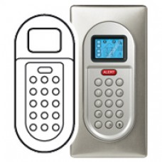 Enjoliveur Céliane - clavier d'alarme radio - titane