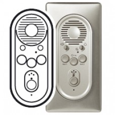 Enjoliveur Céliane - poste intérieur audio - titane