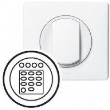 Enjoliveur Céliane - extension tuner et intercommunication - blanc