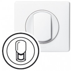 Enjoliveur Céliane - prise téléphone pour réseau mixte et basique - blanc