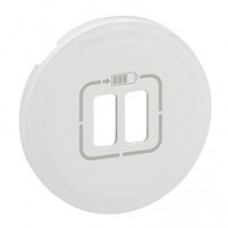 Enjoliveur céliane bus - prise double pour chargeur USB - blanc