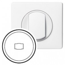 Enjoliveur Céliane - prise  contacts diffusion sonore  - blanc