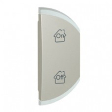 Enjoliveur céliane bus - GEN/ON/OFF - simple droite - titane