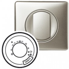 Enjoliveur Céliane - thermostat fil pilote / CPL - titane