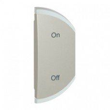 Enjoliveur céliane bus - ON/OFF - simple droite - titane