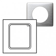 Plaque Céliane - Métal - pour écrans tactiles 3,5'' - Aluminium