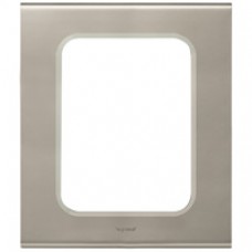 Plaques Céliane BUS/SCS pour écrans tactiles 3,5'' - Nickel velours