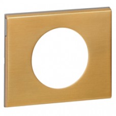 Plaque Céliane - Matières - 1 poste - Bronze Doré