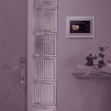Plaques Céliane BUS/SCS pour écrans tactiles 10'' - Verre kaolin
