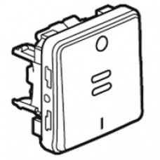 Interrupteur bipolaire témoin Prog Plexo composable gris - 10 AX