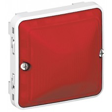 Voyant Prog Plexo composable gris/blanc - pour lampe E10 - 230 V