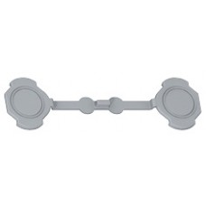 Jeu de 4 Bouchons Prog Plexo - pour obturation des trous de fixation boîtiers
