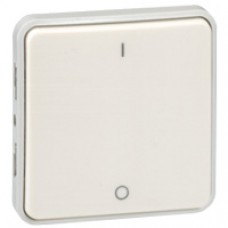 Interrupteur bipolaire Prog Plexo composable blanc - 10 AX