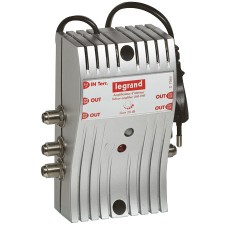 Amplificateur TV - UHF + VHF - 862 MHz - 1 entrée - 4 sorties