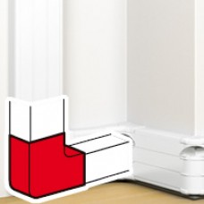 Angle plat 90° - pour goulotte à clippage direct Mosaic 50x180