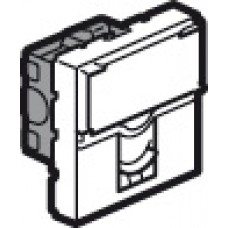 Prise RJ 45 Mosaic - cat.6A -  STP -  2 modules - blanc - LCS²