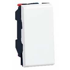 Interrupteur va-et-vient Mosaic - 1 module - 10 AX - blanc
