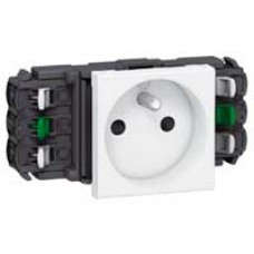 Prise Mosaic pour goulottes DLP- 2P+T - bornes auto