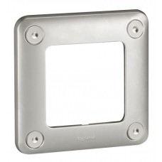 Plaque IK 10 - Programme Soliroc - 1 poste - 110 x 110 mm