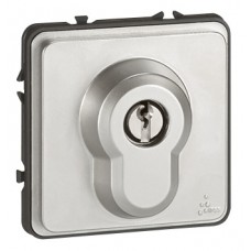 Interrupteur à clé Prog Soliroc - 6 A - 230 V - IK 10 - IP 54 - 2 positions