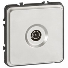 Prise TV mâle IP 20 - IK 10 - Prog Soliroc - 0-2400 MHz