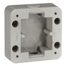 Cadre saillie - Programme Soliroc - 1 poste - 110x110x 45 mm