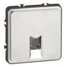 Prise RJ 45 Prog Soliroc - Cat.6 - FTP - IK 10 - IP 20 - LCS²