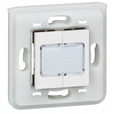 Commande d'éclairage Radio/Zigbee - Mosaic-ON/OFF-2 directions-blanc
