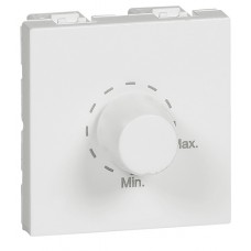 Atténuateur de ligne Mosaic - 100 V - 12 W - 2 modules - blanc