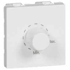 Atténuateur de ligne Mosaic - 100 V - 25 W - 2 modules - blanc