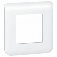 Plaque Mosaic - 2 modules - blanc