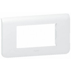 Plaque Mosaic - 4 modules horizontal - blanc