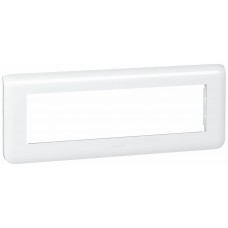 Plaque Mosaic - 8 modules horizontal - blanc