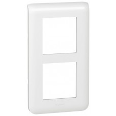 Plaque Mosaic - 2x2 modules vertical - blanc