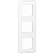 Plaque Mosaic - 3x2 modules vertical - blanc