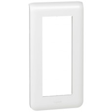Plaque Mosaic - 5 modules vertical - blanc