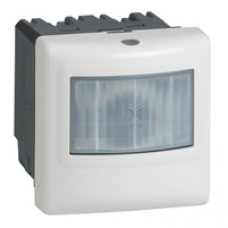 Interrupteur détecteur de mouvements Prog. Mosaic - ECO 1 - 3 fils - 2000 W - aluminium