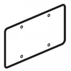 Couvercle universel Batibox - pour boîte Batibox 2 postes - 155 x 85 mm
