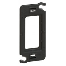 Support pour fixation à vis Batibox - pour poste étroit - 1 mod