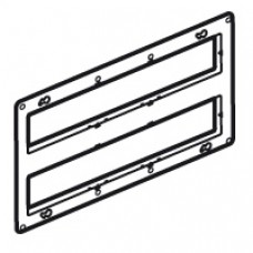 Support grand format Batibox - pour Mosaic - 2 x 10 mod