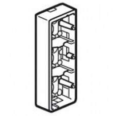 Cadre Mosaic - pour support réf. 802 53 - prof 40 mm - 3x2 modules vertical