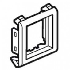 Support pour parois minces Batibox - pour Mosaic - 2 modules - blanc