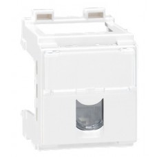 Support modulaire Batibox - pour fixation Mosaic sur rail - l. 46,3 mm
