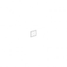Porte transparente pour coffret Pack L=550mm 2 rangées