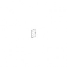 Porte transparente pour coffret Pack L=550mm 5 rangées